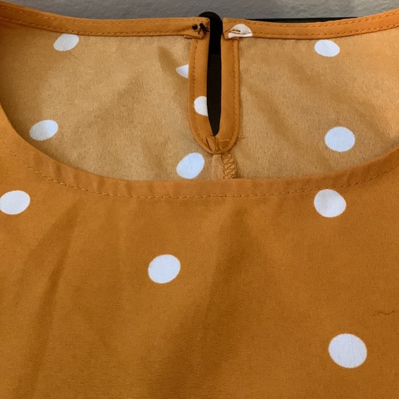 Polk-a-Dot Shein Blouse - Picture 2 of 6